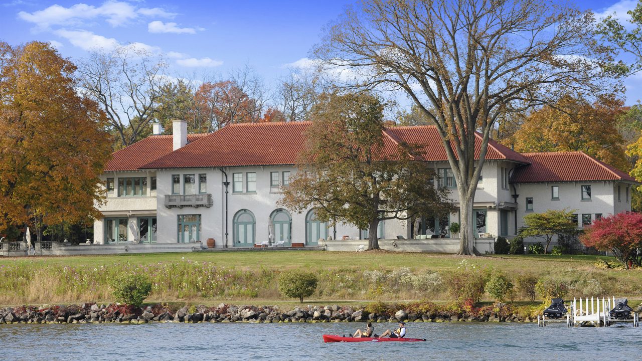 Edgewood Lakefront Estate Lake Geneva, WI Lakefront Mansion